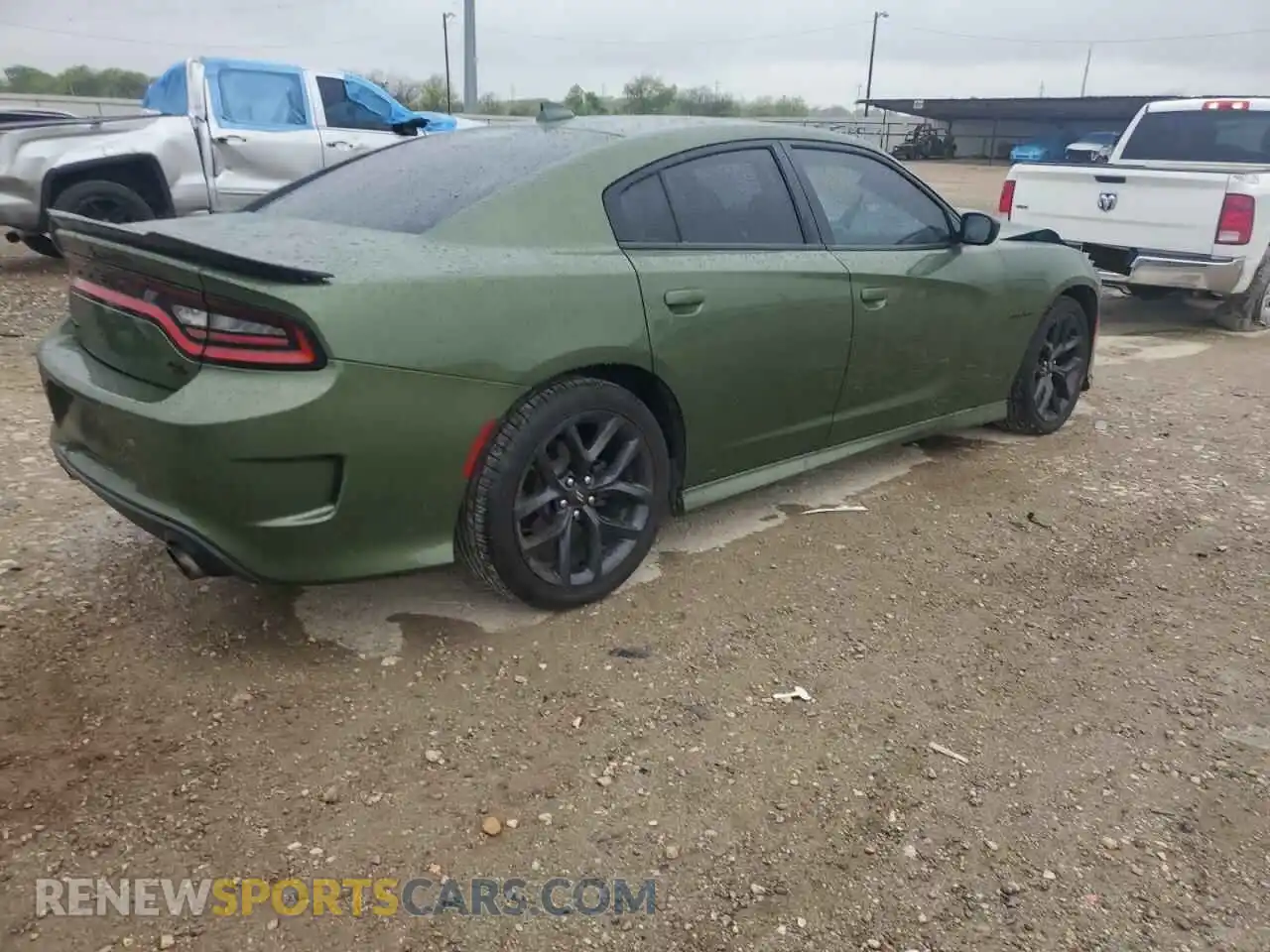3 Photograph of a damaged car 2C3CDXCT1LH153734 DODGE CHARGER 2020