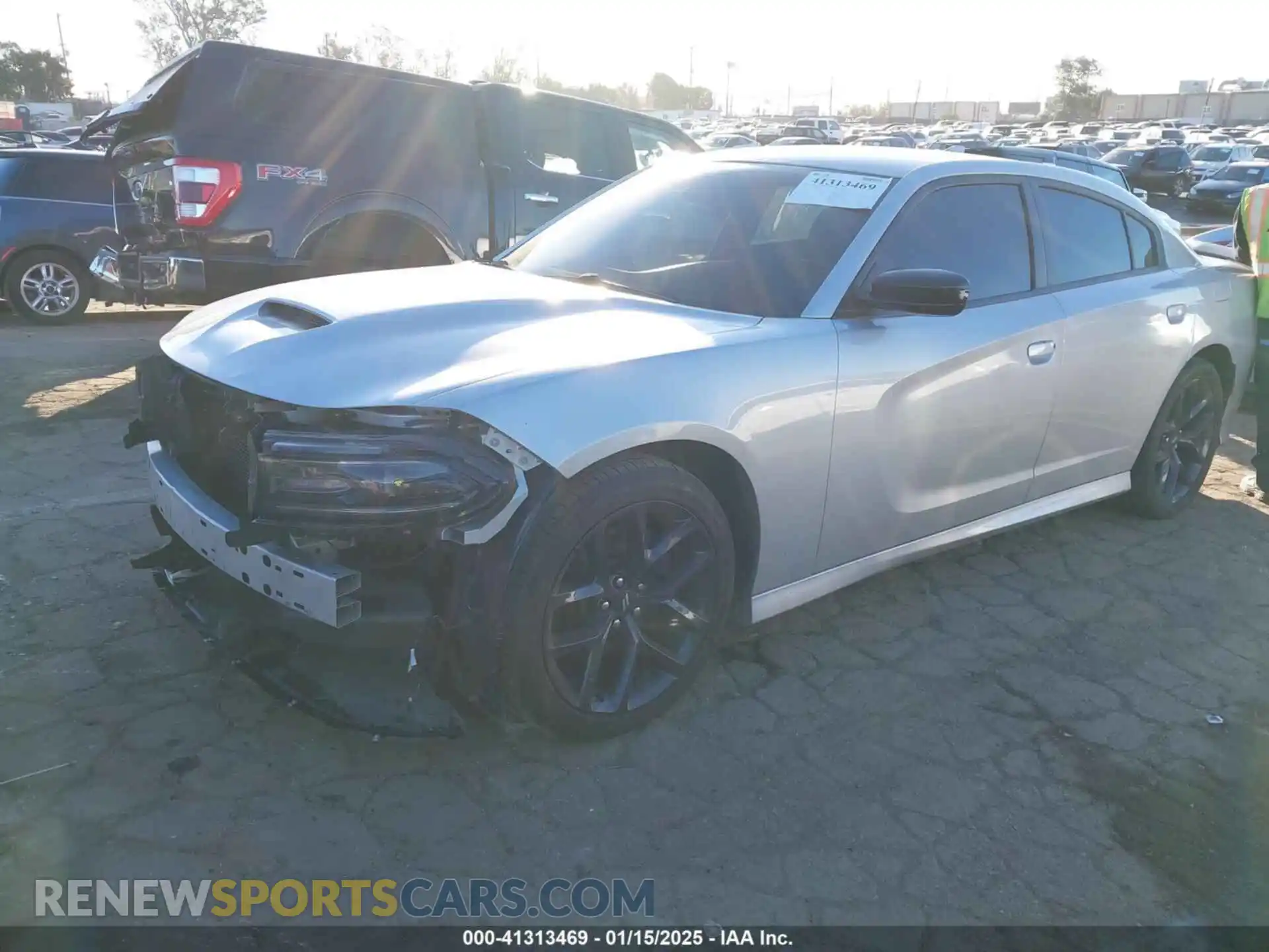 2 Photograph of a damaged car 2C3CDXCT1LH219604 DODGE CHARGER 2020