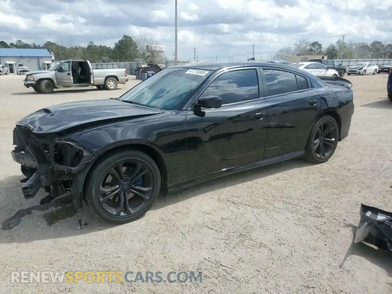 1 Photograph of a damaged car 2C3CDXCT1LH228920 DODGE CHARGER 2020