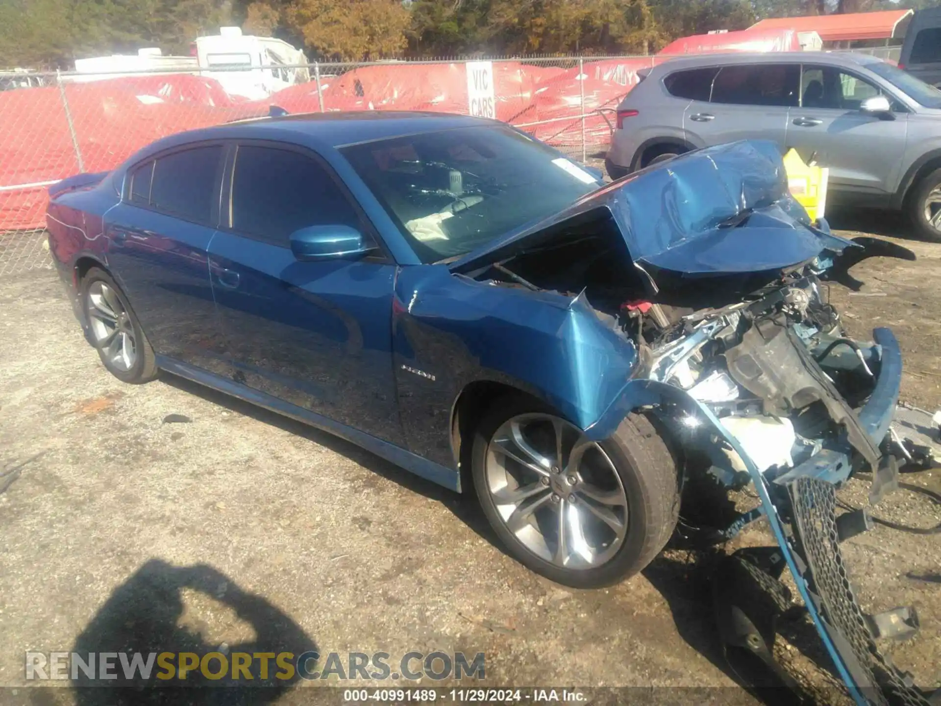 1 Photograph of a damaged car 2C3CDXCT2LH181414 DODGE CHARGER 2020