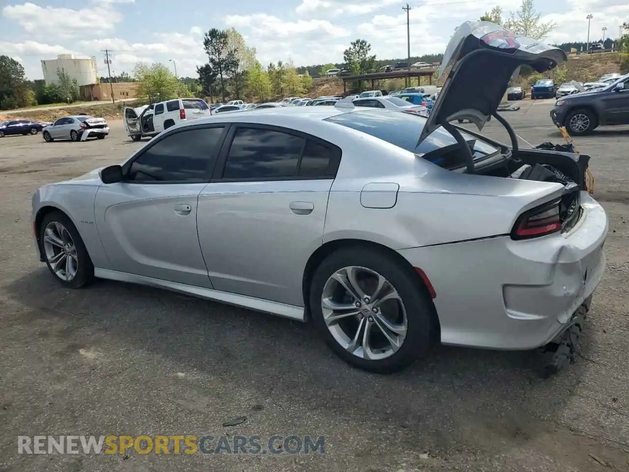 2 Фотография поврежденного автомобиля 2C3CDXCT2LH199590 DODGE CHARGER 2020