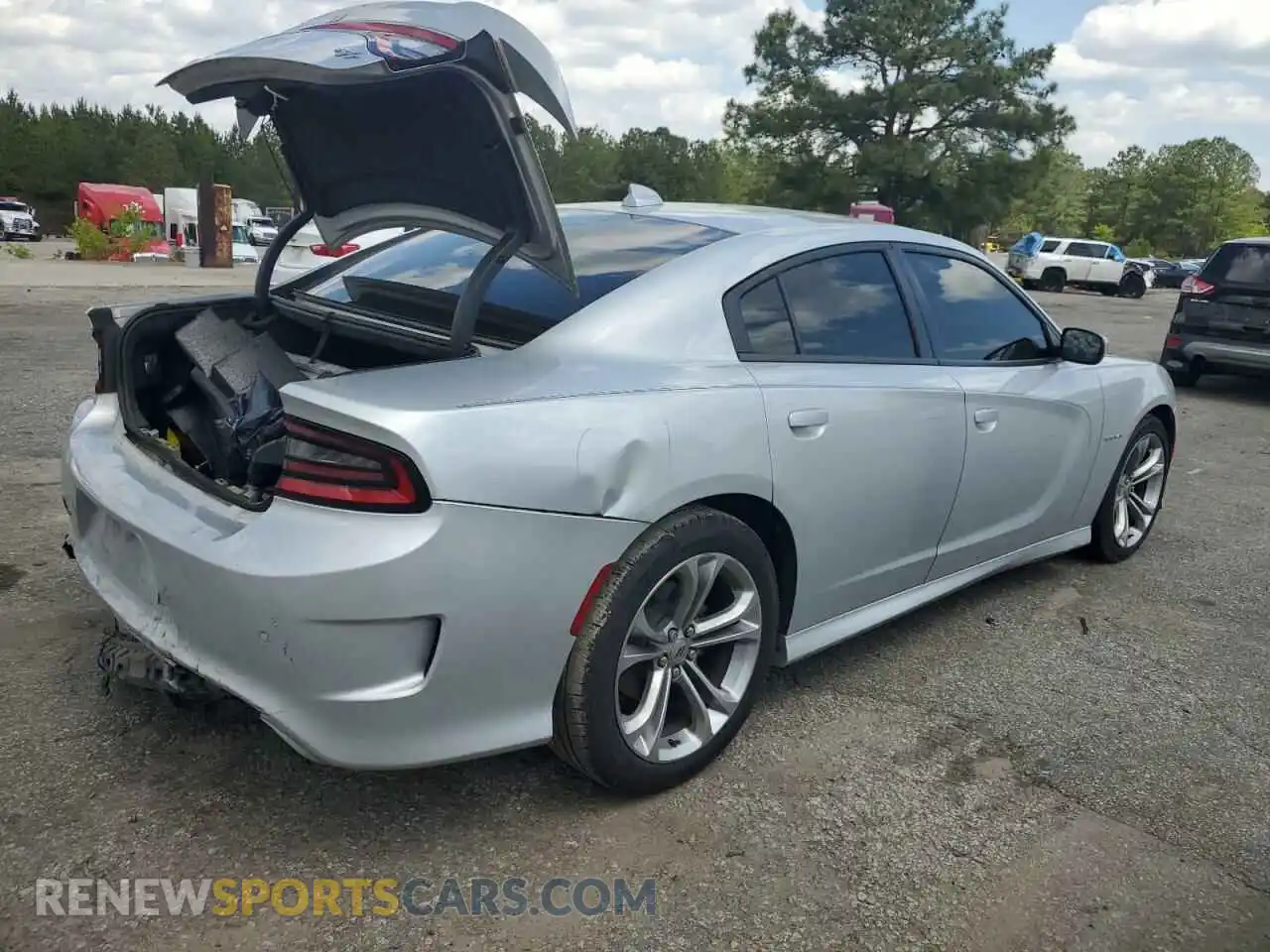 3 Фотография поврежденного автомобиля 2C3CDXCT2LH199590 DODGE CHARGER 2020