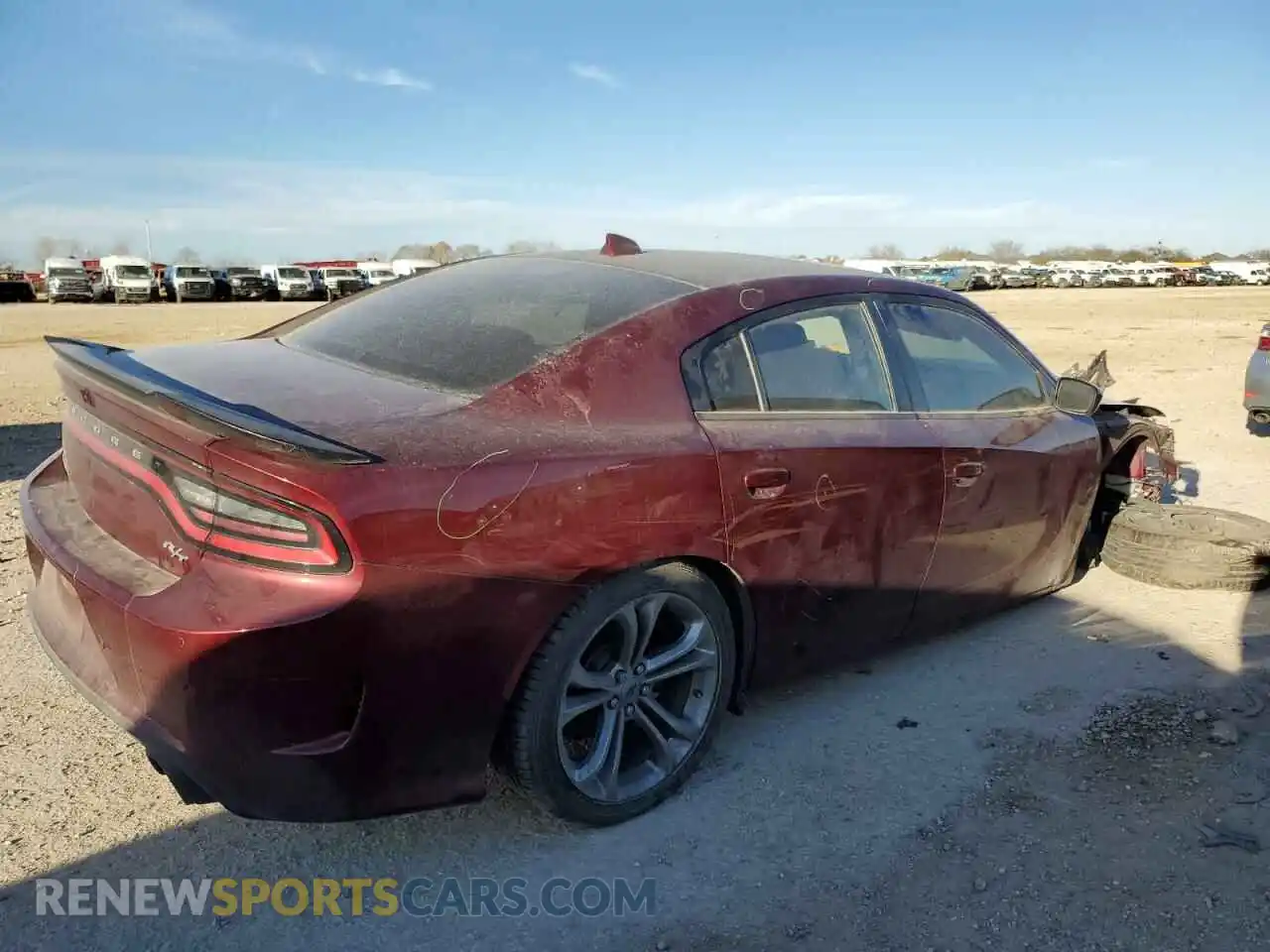 3 Photograph of a damaged car 2C3CDXCT2LH220261 DODGE CHARGER 2020