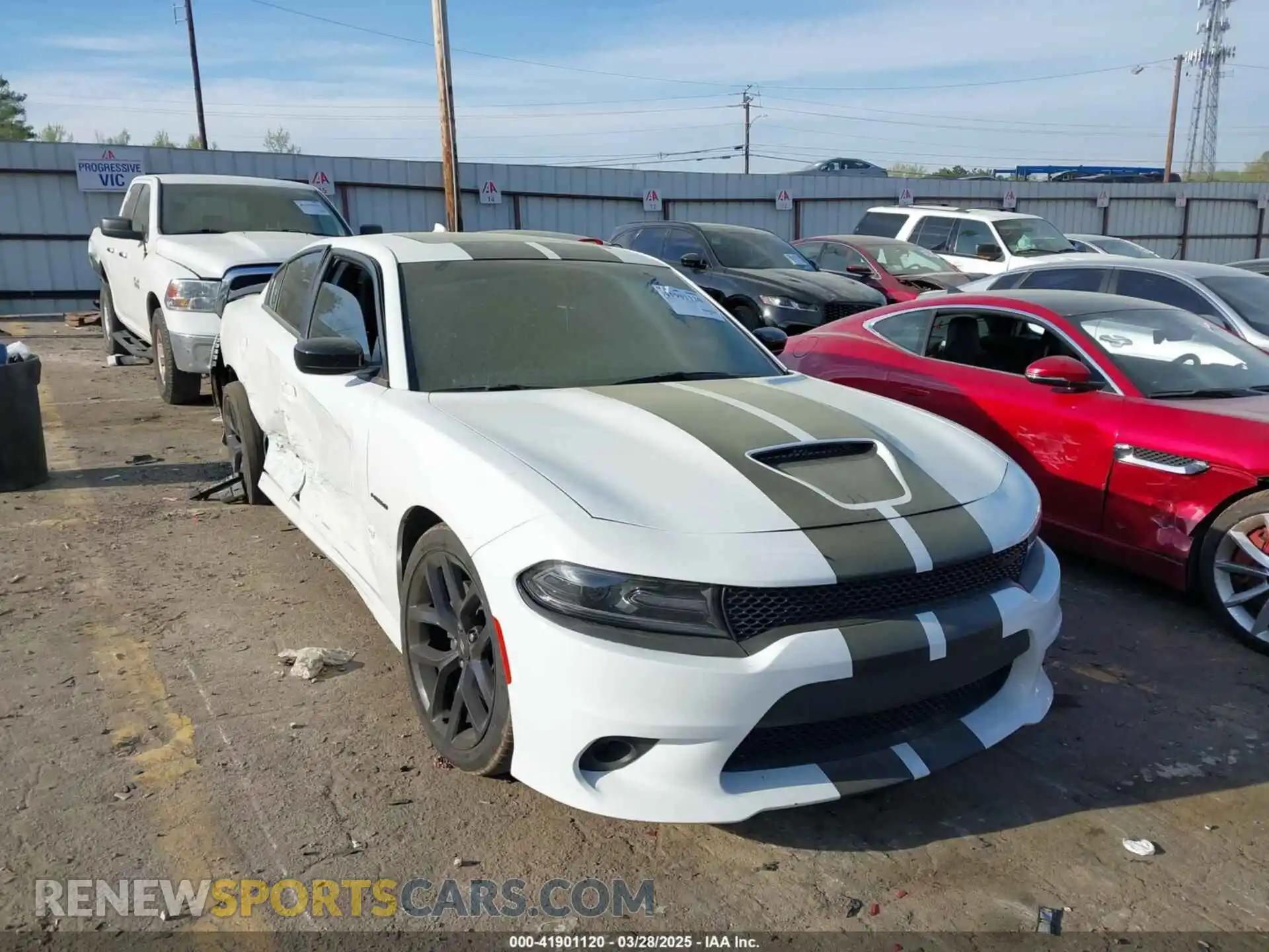 1 Photograph of a damaged car 2C3CDXCT3LH182295 DODGE CHARGER 2020