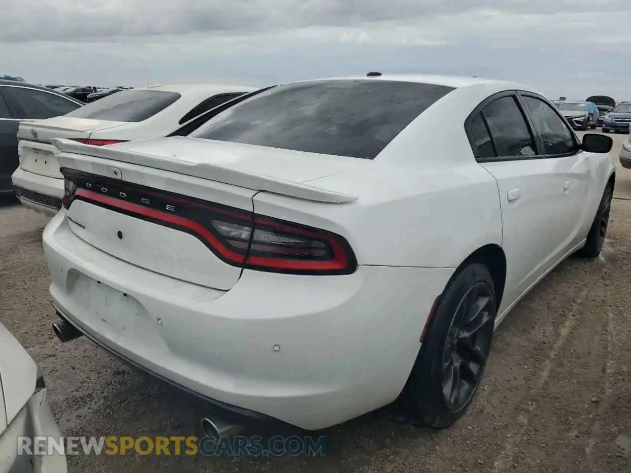 3 Photograph of a damaged car 2C3CDXCT3LH212993 DODGE CHARGER 2020