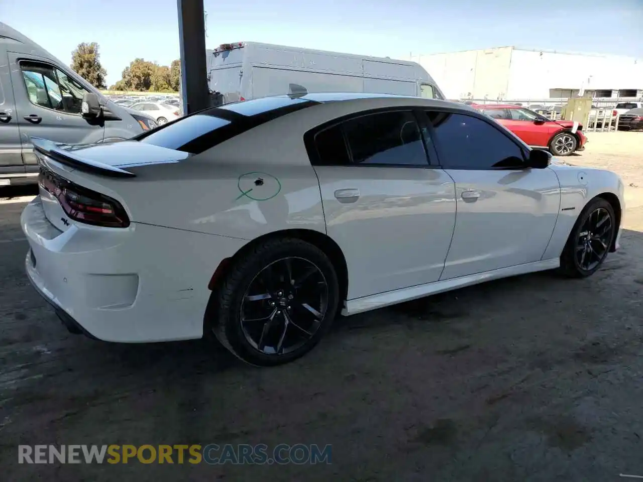3 Photograph of a damaged car 2C3CDXCT3LH255374 DODGE CHARGER 2020