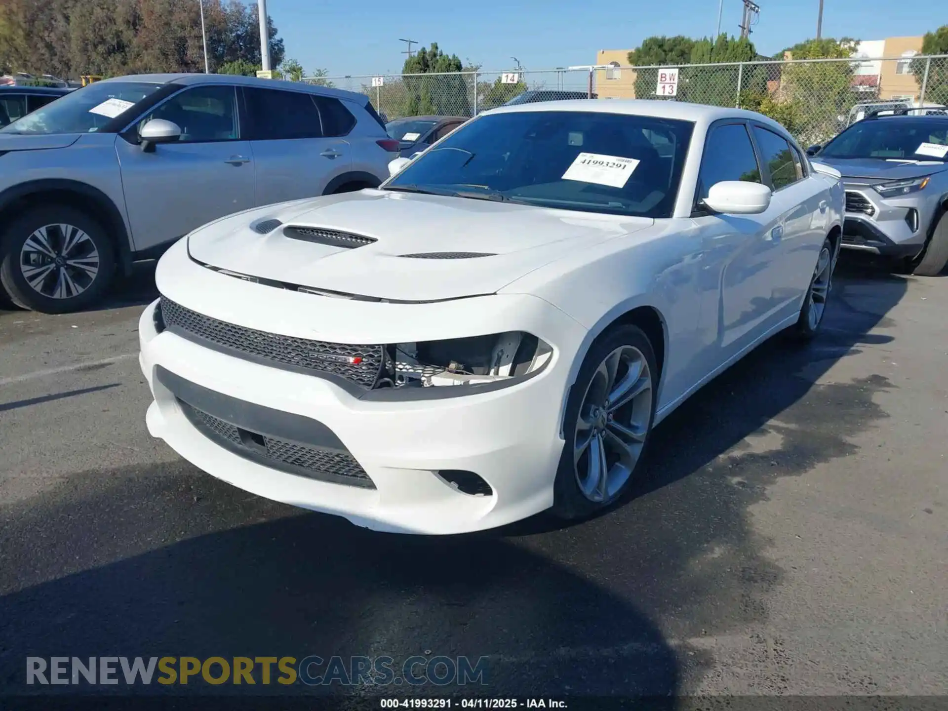 2 Photograph of a damaged car 2C3CDXCT8LH153942 DODGE CHARGER 2020