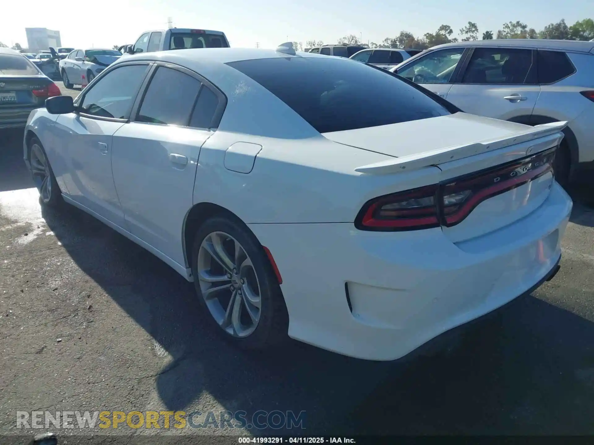 3 Photograph of a damaged car 2C3CDXCT8LH153942 DODGE CHARGER 2020