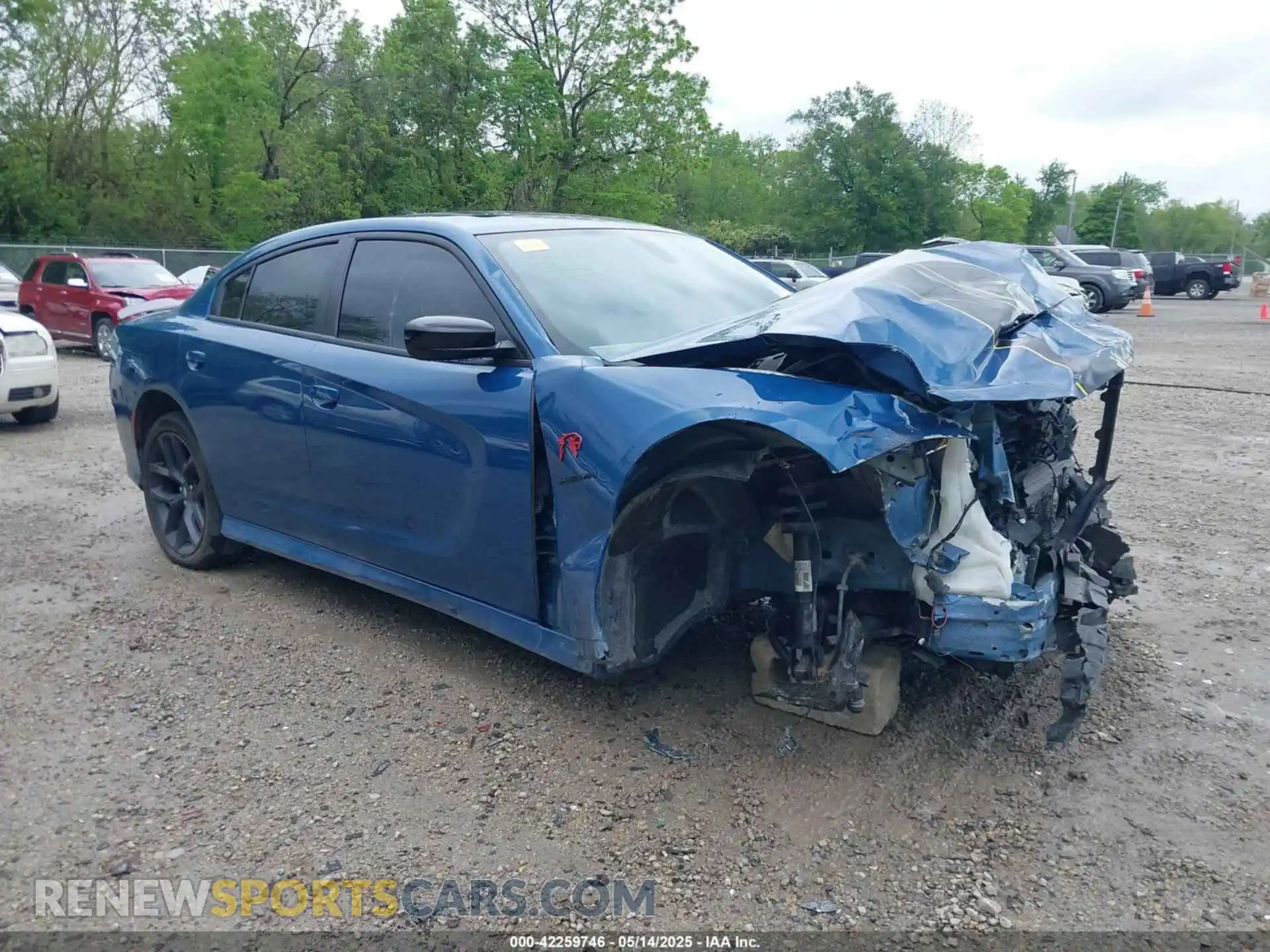 1 Photograph of a damaged car 2C3CDXCT8LH204808 DODGE CHARGER 2020