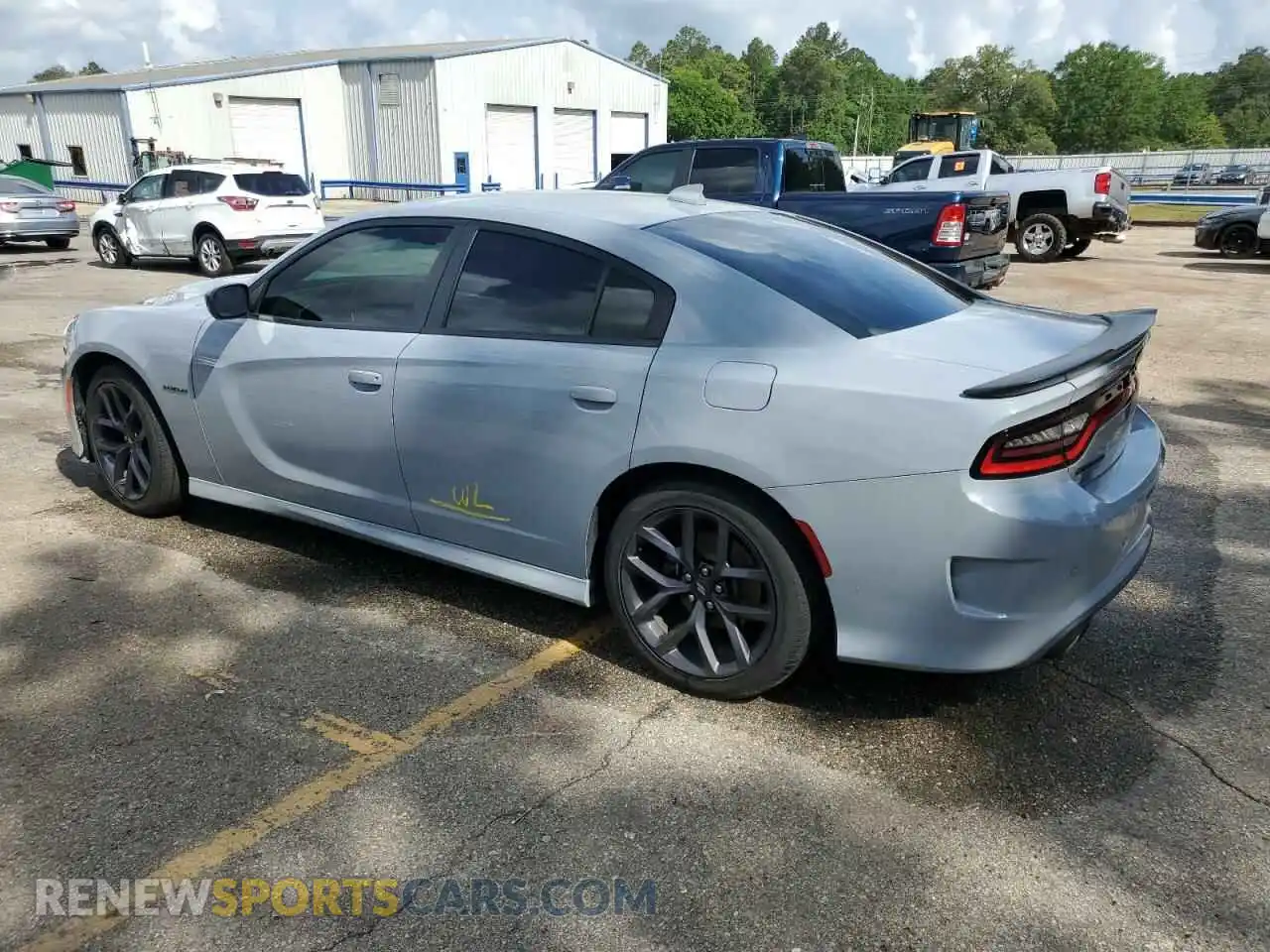 2 Photograph of a damaged car 2C3CDXCTXLH212148 DODGE CHARGER 2020
