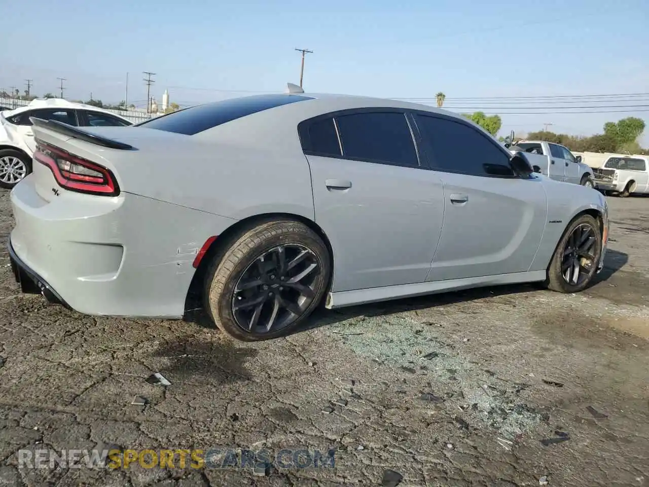 3 Photograph of a damaged car 2C3CDXCTXLH233260 DODGE CHARGER 2020