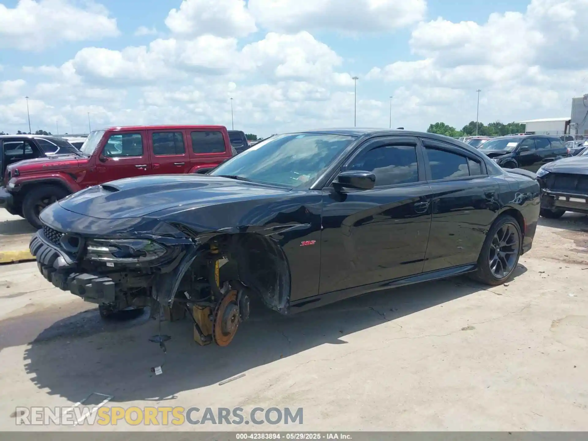 2 Photograph of a damaged car 2C3CDXGJ2LH114580 DODGE CHARGER 2020