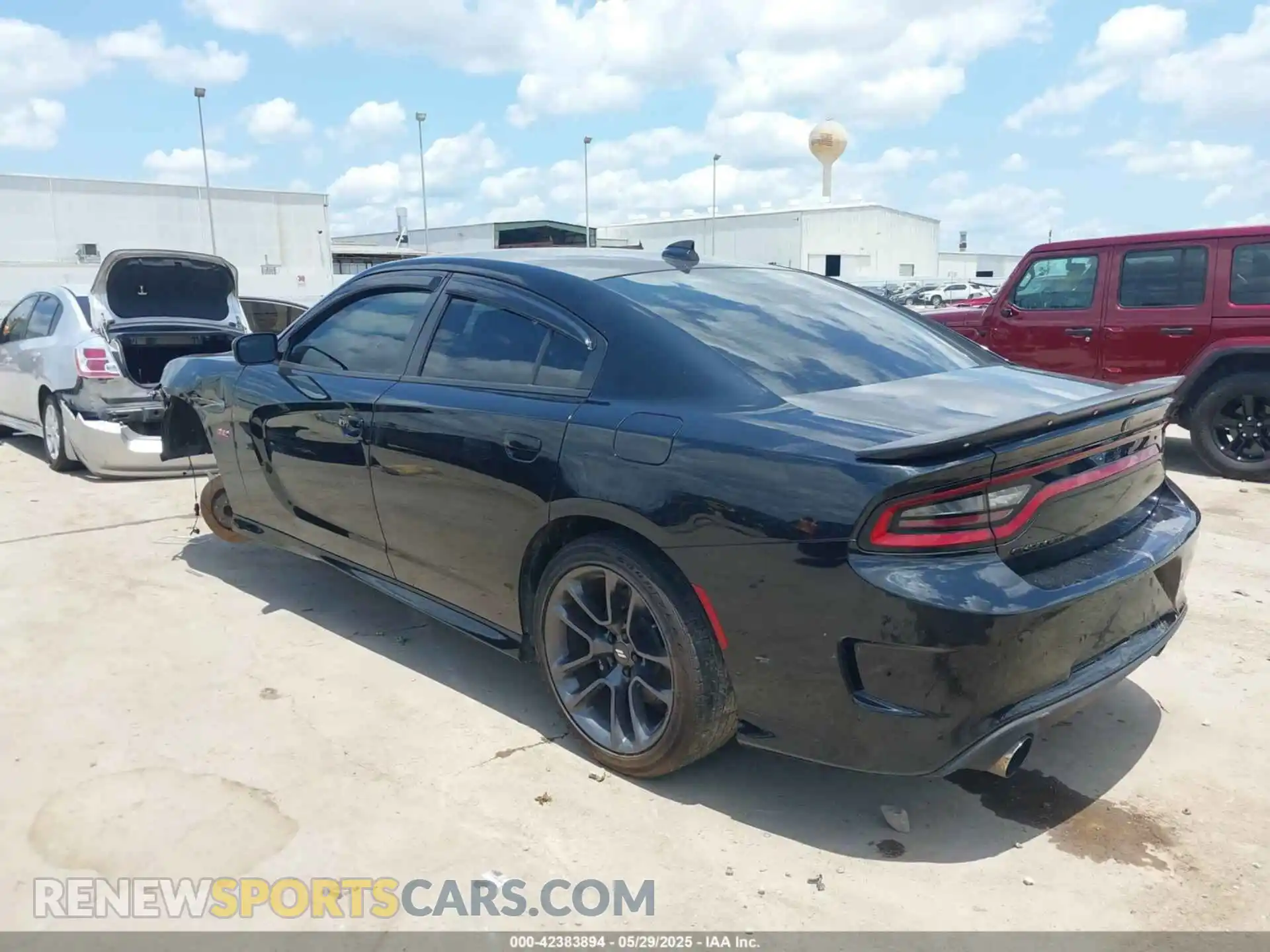 3 Photograph of a damaged car 2C3CDXGJ2LH114580 DODGE CHARGER 2020