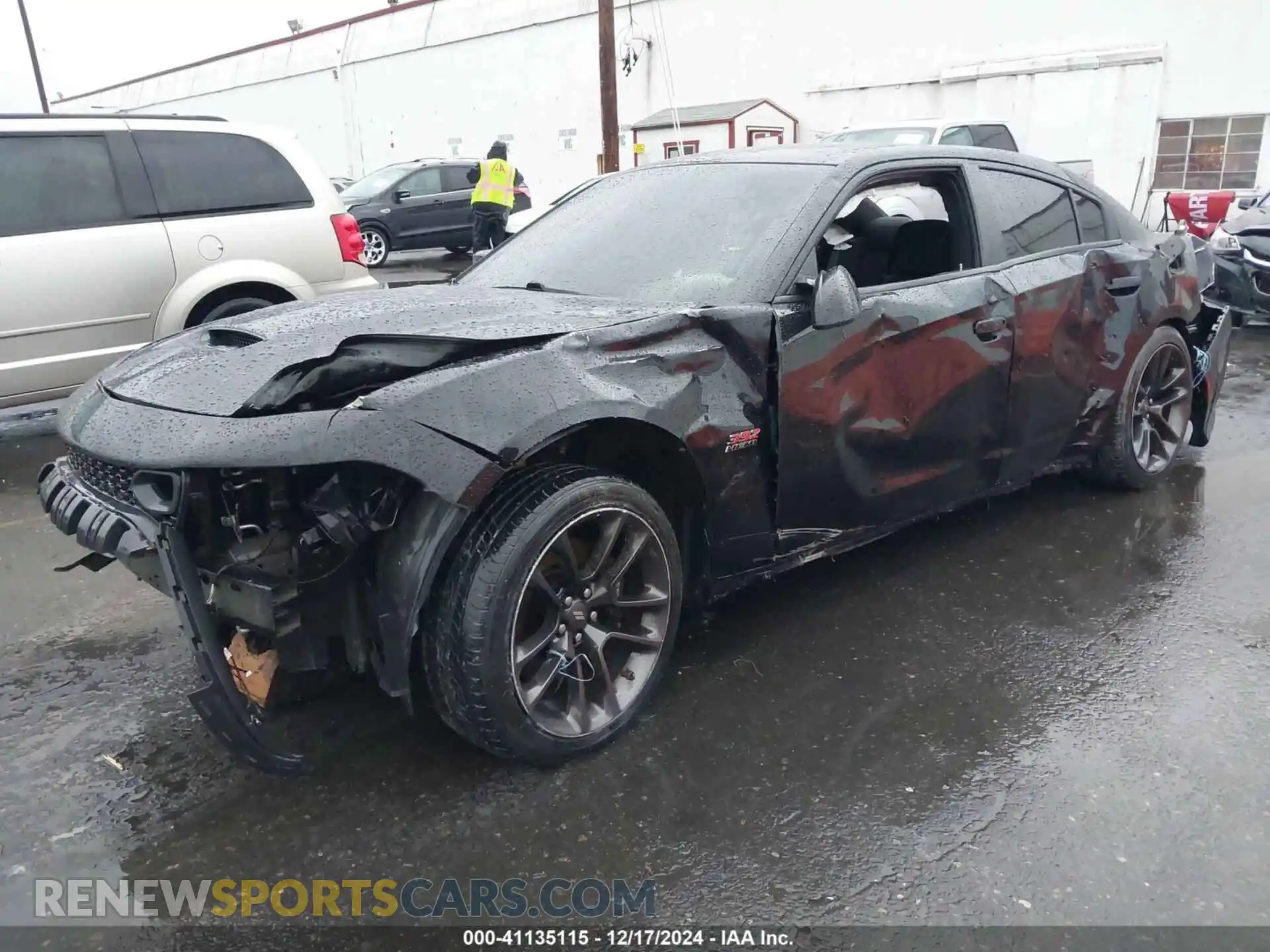 2 Photograph of a damaged car 2C3CDXGJ2LH122629 DODGE CHARGER 2020