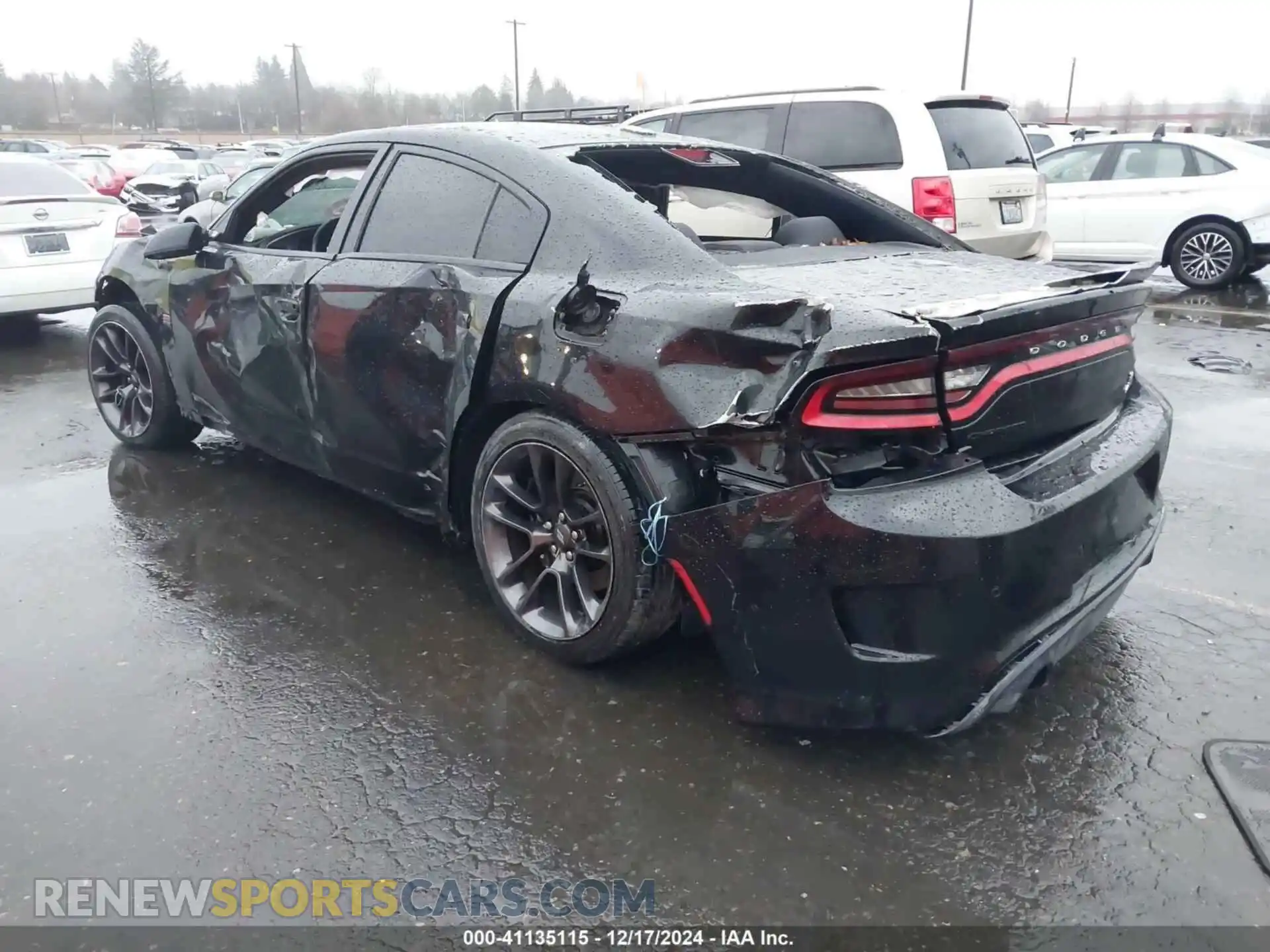 3 Photograph of a damaged car 2C3CDXGJ2LH122629 DODGE CHARGER 2020
