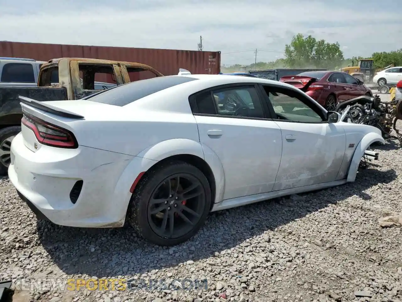 3 Photograph of a damaged car 2C3CDXGJ2LH204425 DODGE CHARGER 2020
