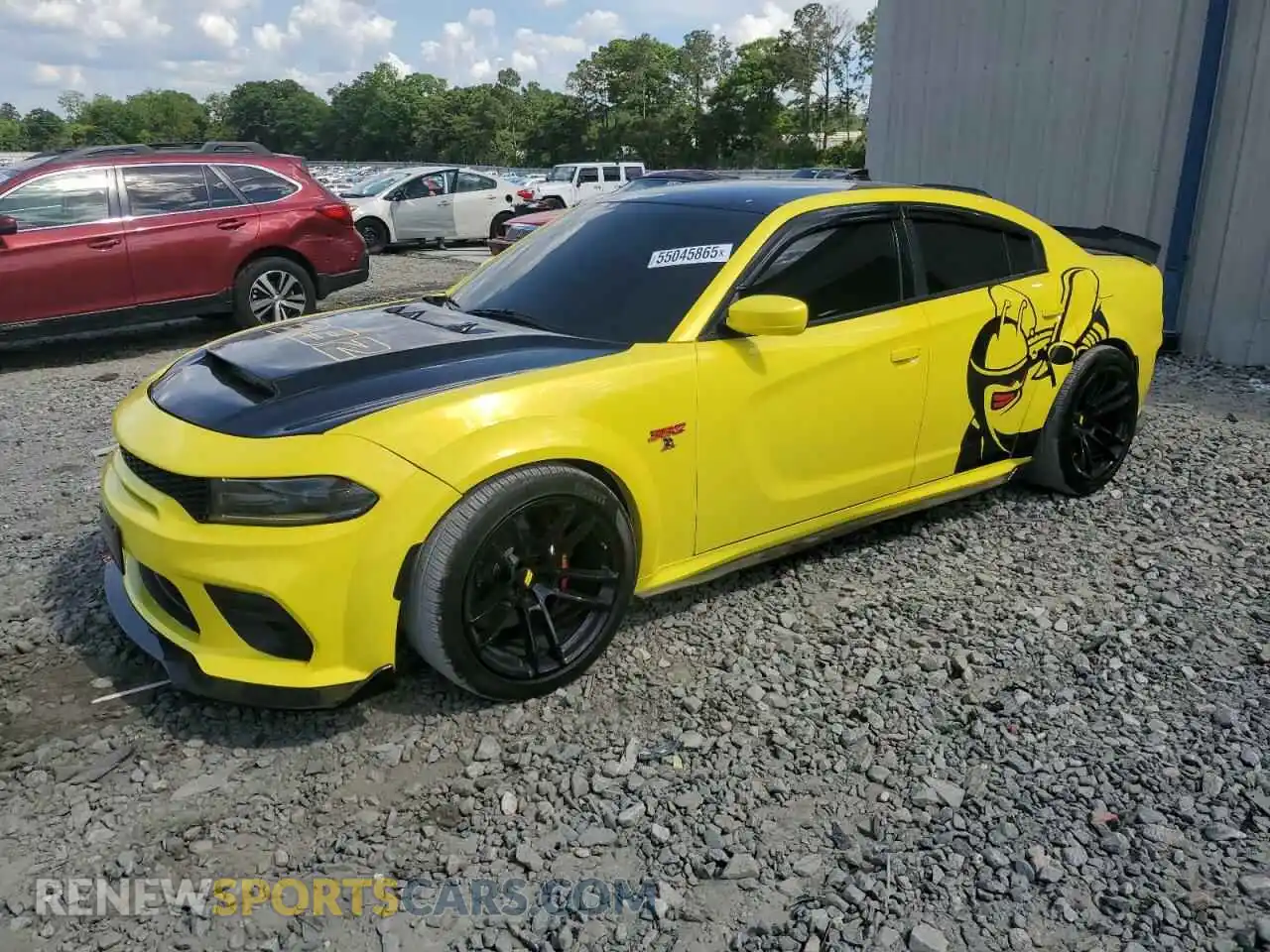 1 Photograph of a damaged car 2C3CDXGJ3LH140945 DODGE CHARGER 2020