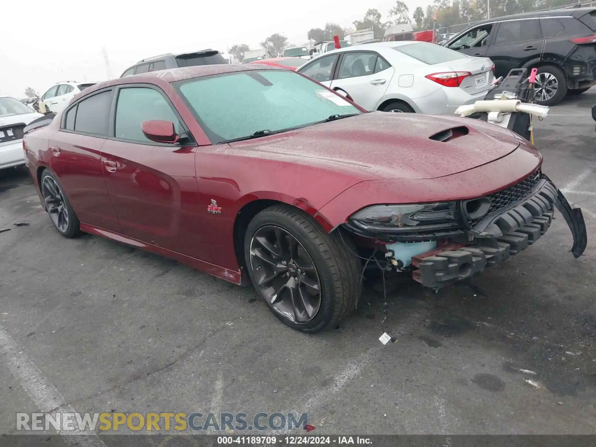 1 Photograph of a damaged car 2C3CDXGJ4LH126004 DODGE CHARGER 2020