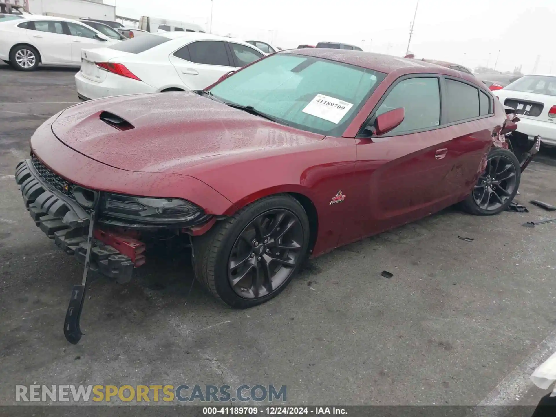 2 Photograph of a damaged car 2C3CDXGJ4LH126004 DODGE CHARGER 2020