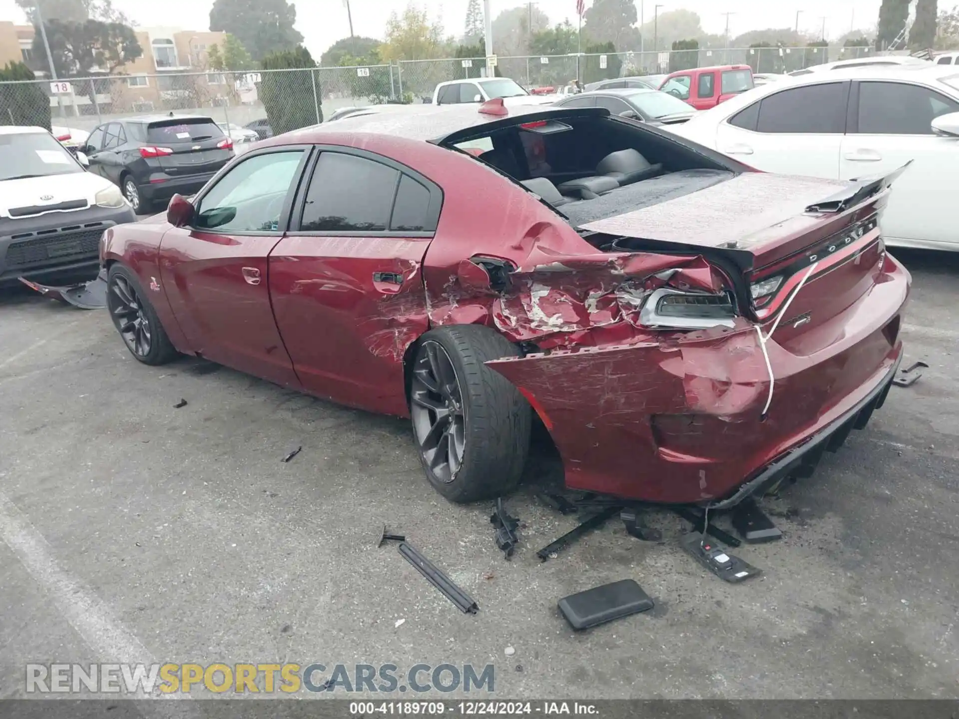 3 Photograph of a damaged car 2C3CDXGJ4LH126004 DODGE CHARGER 2020