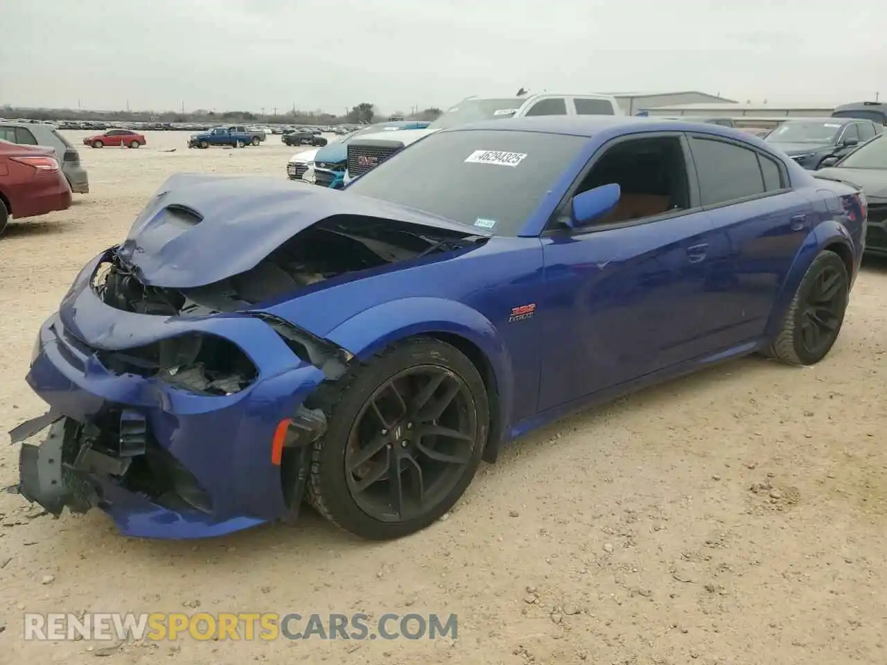 1 Photograph of a damaged car 2C3CDXGJ4LH131977 DODGE CHARGER 2020