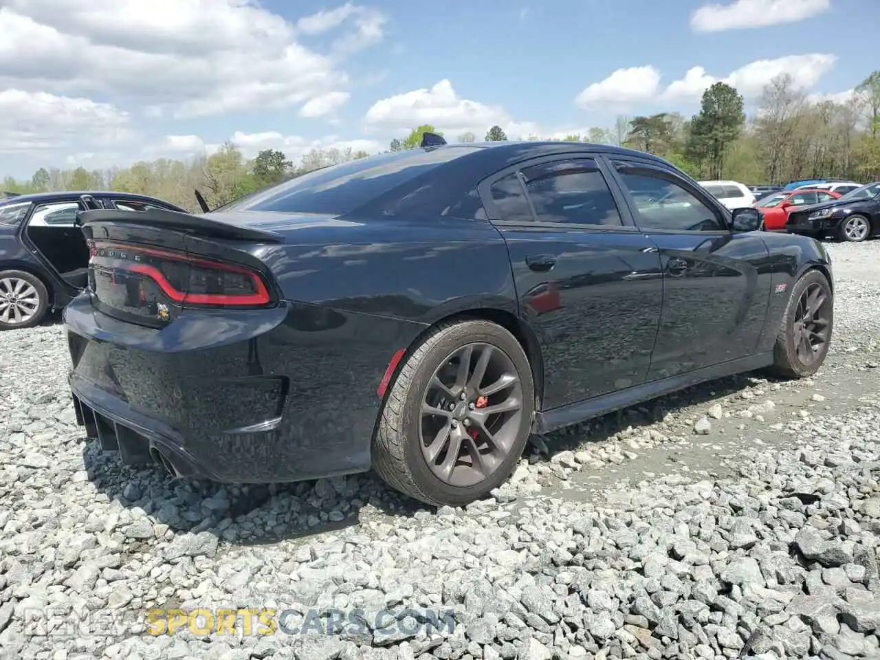 3 Photograph of a damaged car 2C3CDXGJ5LH136184 DODGE CHARGER 2020