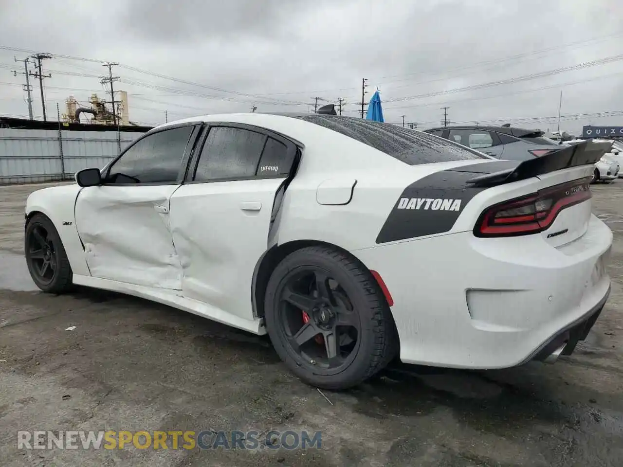 2 fotografías del automóvil dañado 2C3CDXGJ5LH180315 DODGE CHARGER 2020