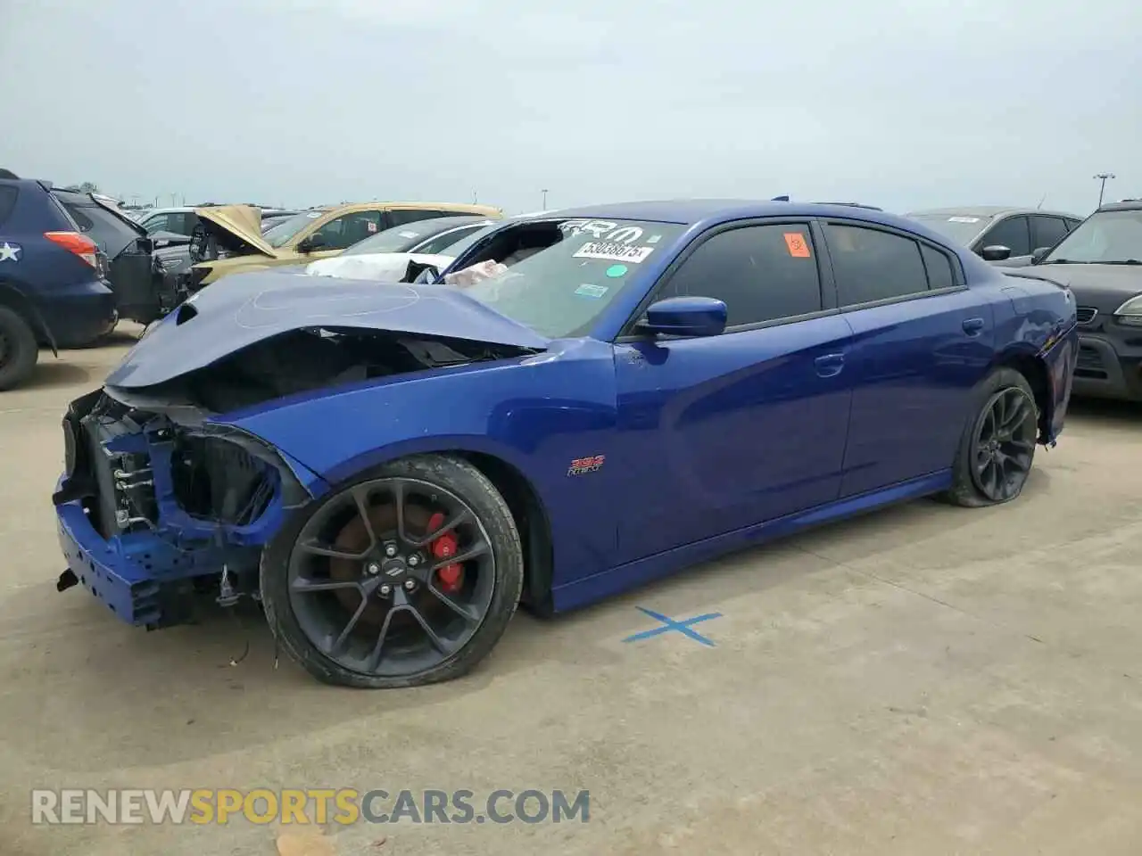 1 fotografías del automóvil dañado 2C3CDXGJ5LH237533 DODGE CHARGER 2020
