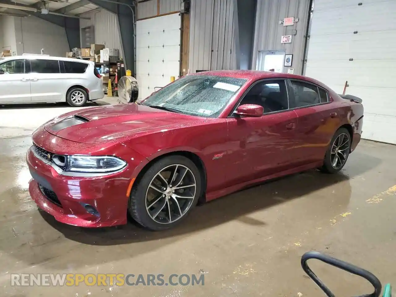 1 Photograph of a damaged car 2C3CDXGJ7LH240739 DODGE CHARGER 2020