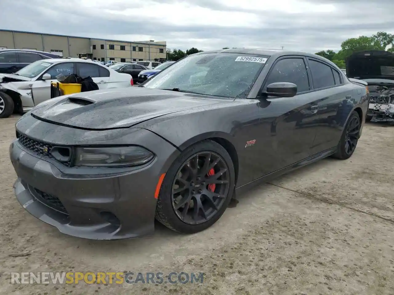 1 Photograph of a damaged car 2C3CDXGJ8LH252320 DODGE CHARGER 2020