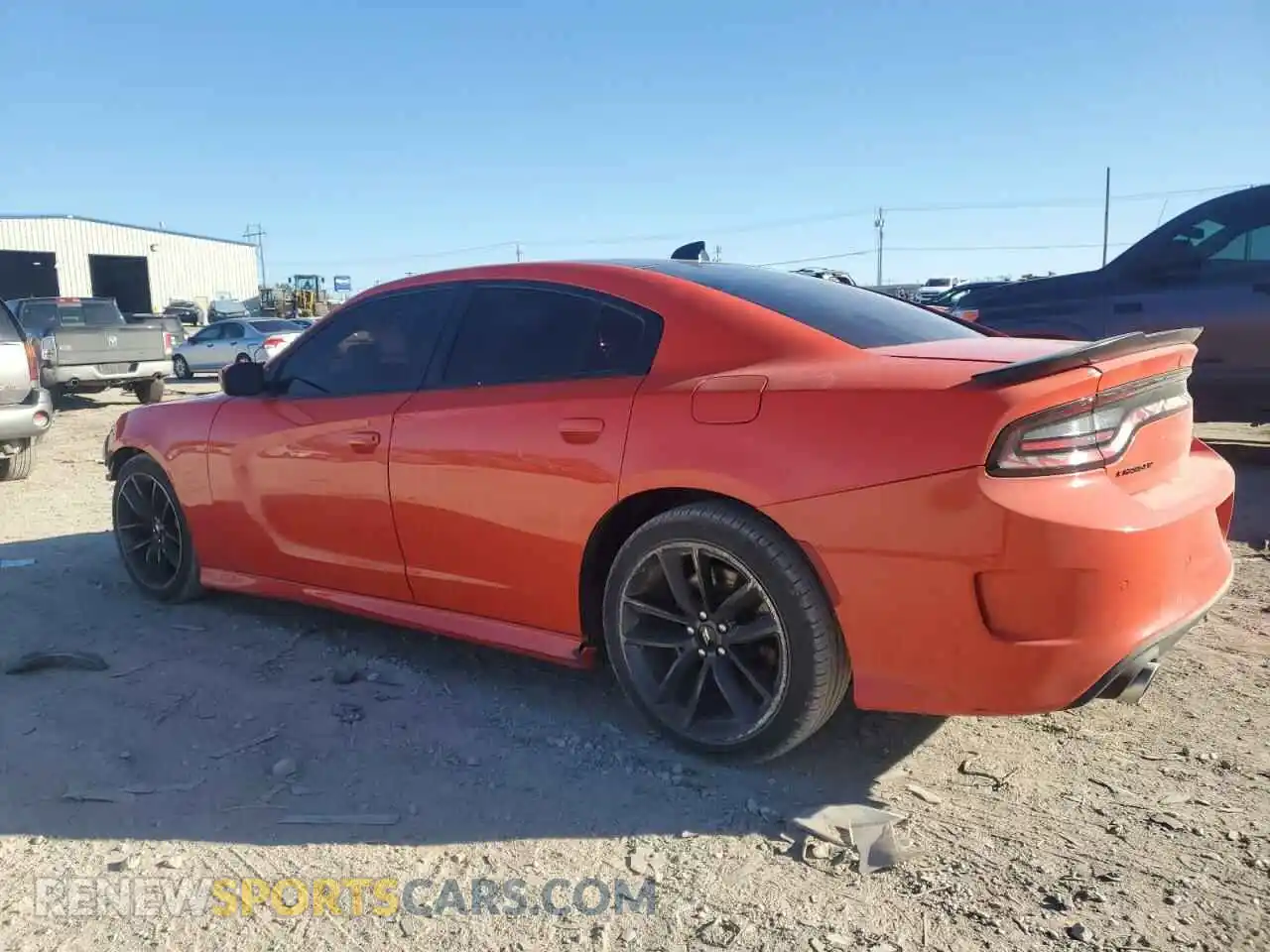 2 Photograph of a damaged car 2C3CDXGJ9LH141176 DODGE CHARGER 2020