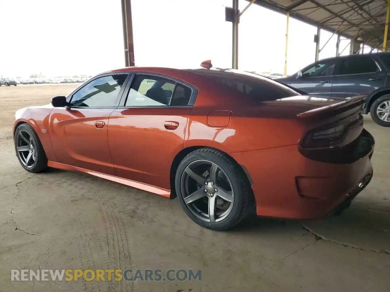 2 fotografías del automóvil dañado 2C3CDXGJ9LH226180 DODGE CHARGER 2020