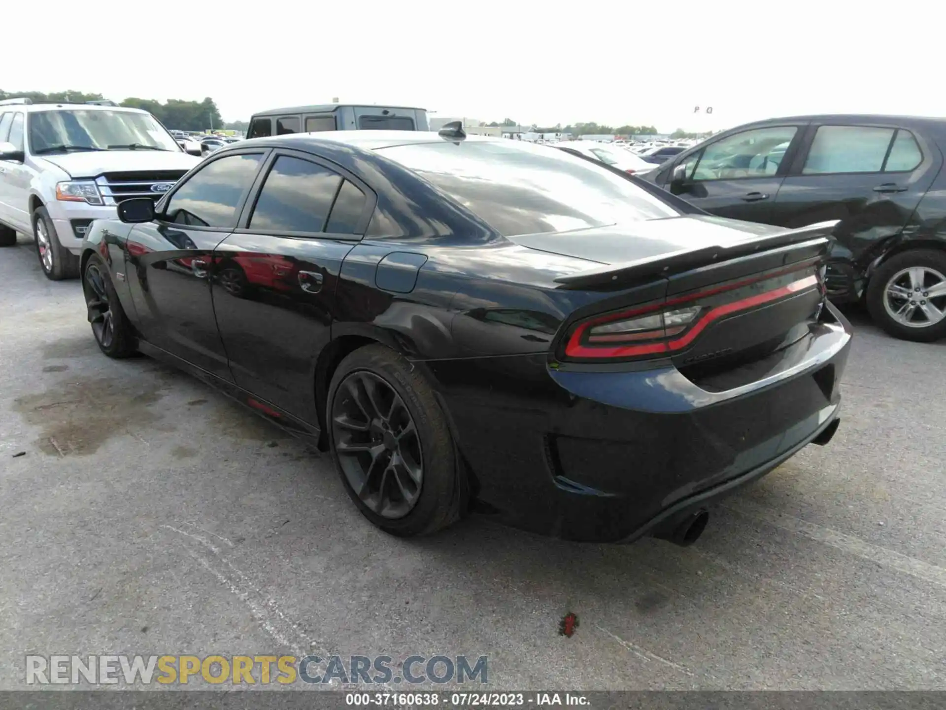 3 Photograph of a damaged car 2C3CDXGJXLH111605 DODGE CHARGER 2020