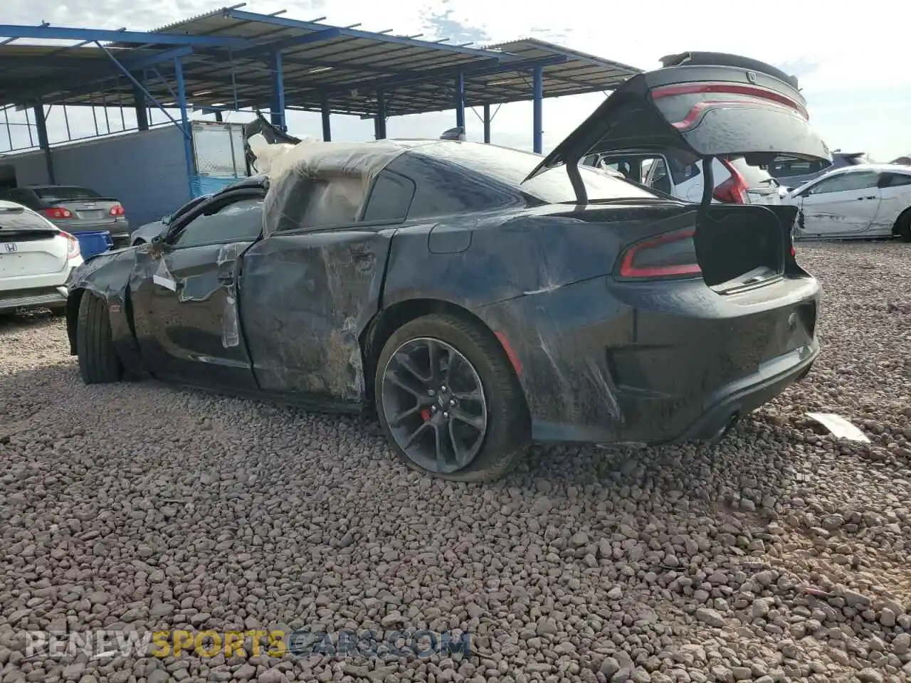 2 Photograph of a damaged car 2C3CDXGJXLH159119 DODGE CHARGER 2020