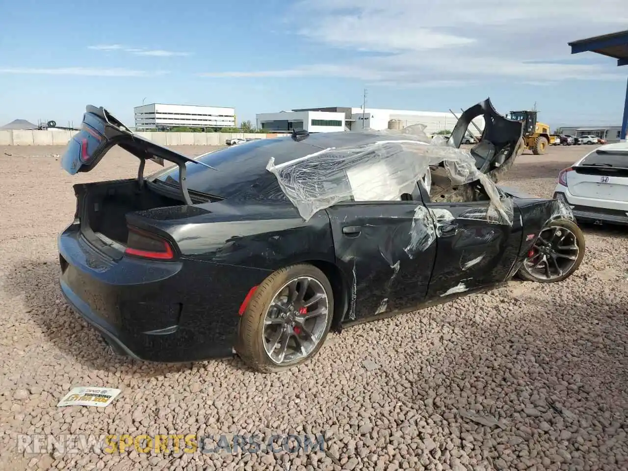 3 Photograph of a damaged car 2C3CDXGJXLH159119 DODGE CHARGER 2020