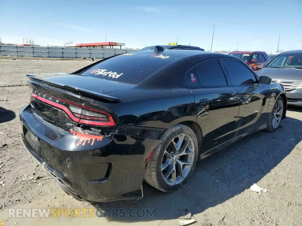 3 Photograph of a damaged car 2C3CDXHG0LH141165 DODGE CHARGER 2020