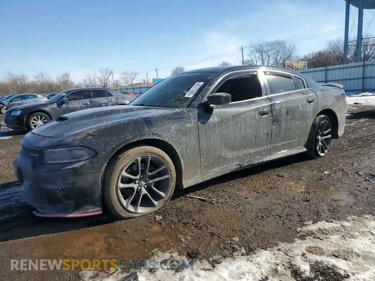1 Photograph of a damaged car 2C3CDXHG1LH186633 DODGE CHARGER 2020