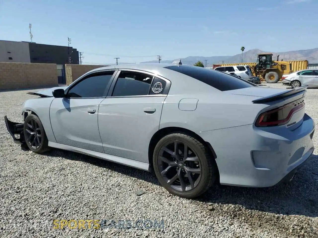2 Photograph of a damaged car 2C3CDXHG2LH224189 DODGE CHARGER 2020
