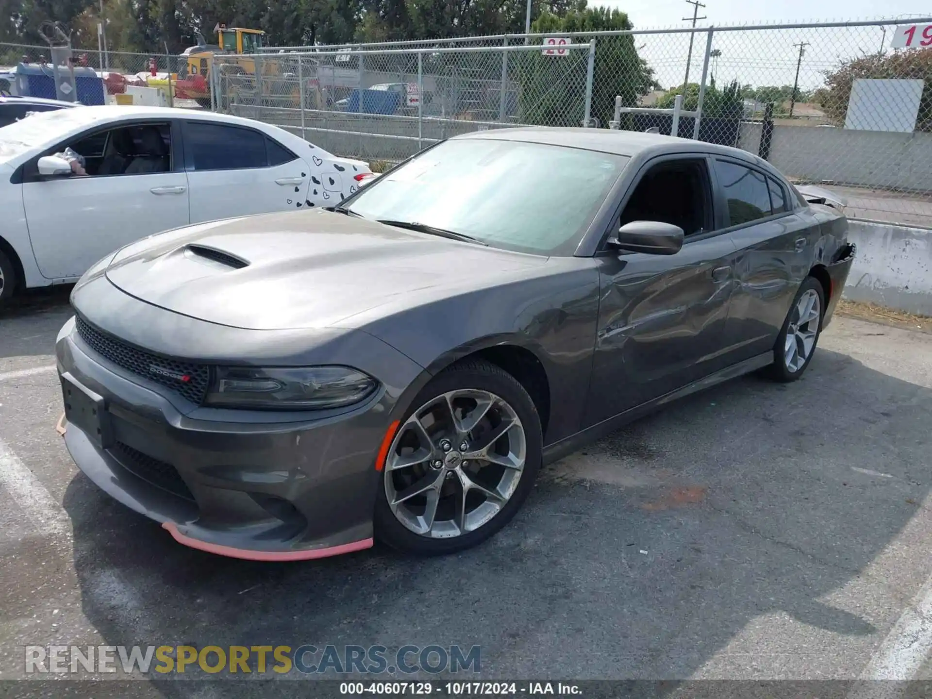 2 Photograph of a damaged car 2C3CDXHG2LH245267 DODGE CHARGER 2020