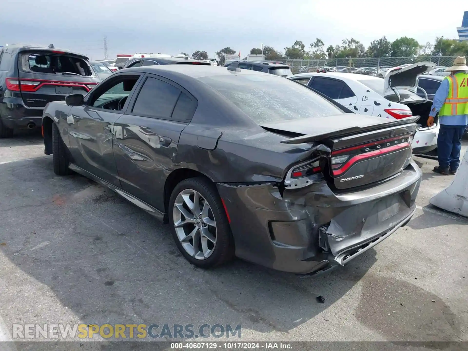 3 Photograph of a damaged car 2C3CDXHG2LH245267 DODGE CHARGER 2020