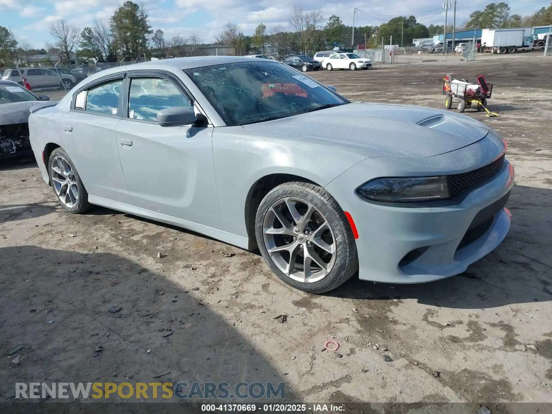 1 Photograph of a damaged car 2C3CDXHG5LH220329 DODGE CHARGER 2020
