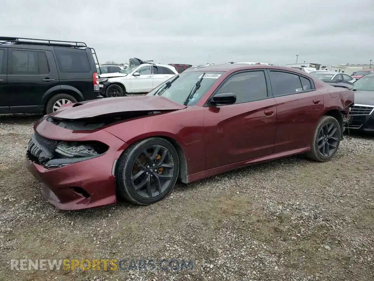 1 Photograph of a damaged car 2C3CDXHG6LH136505 DODGE CHARGER 2020