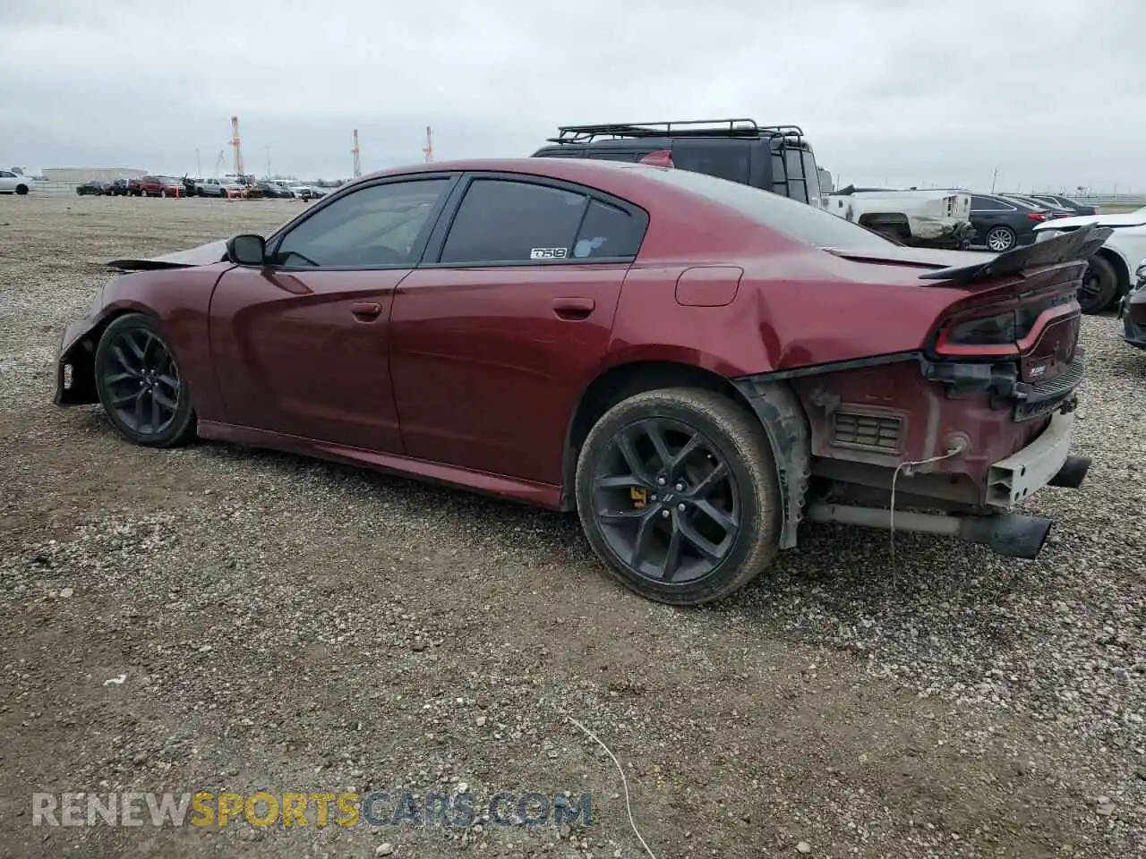 2 Photograph of a damaged car 2C3CDXHG6LH136505 DODGE CHARGER 2020