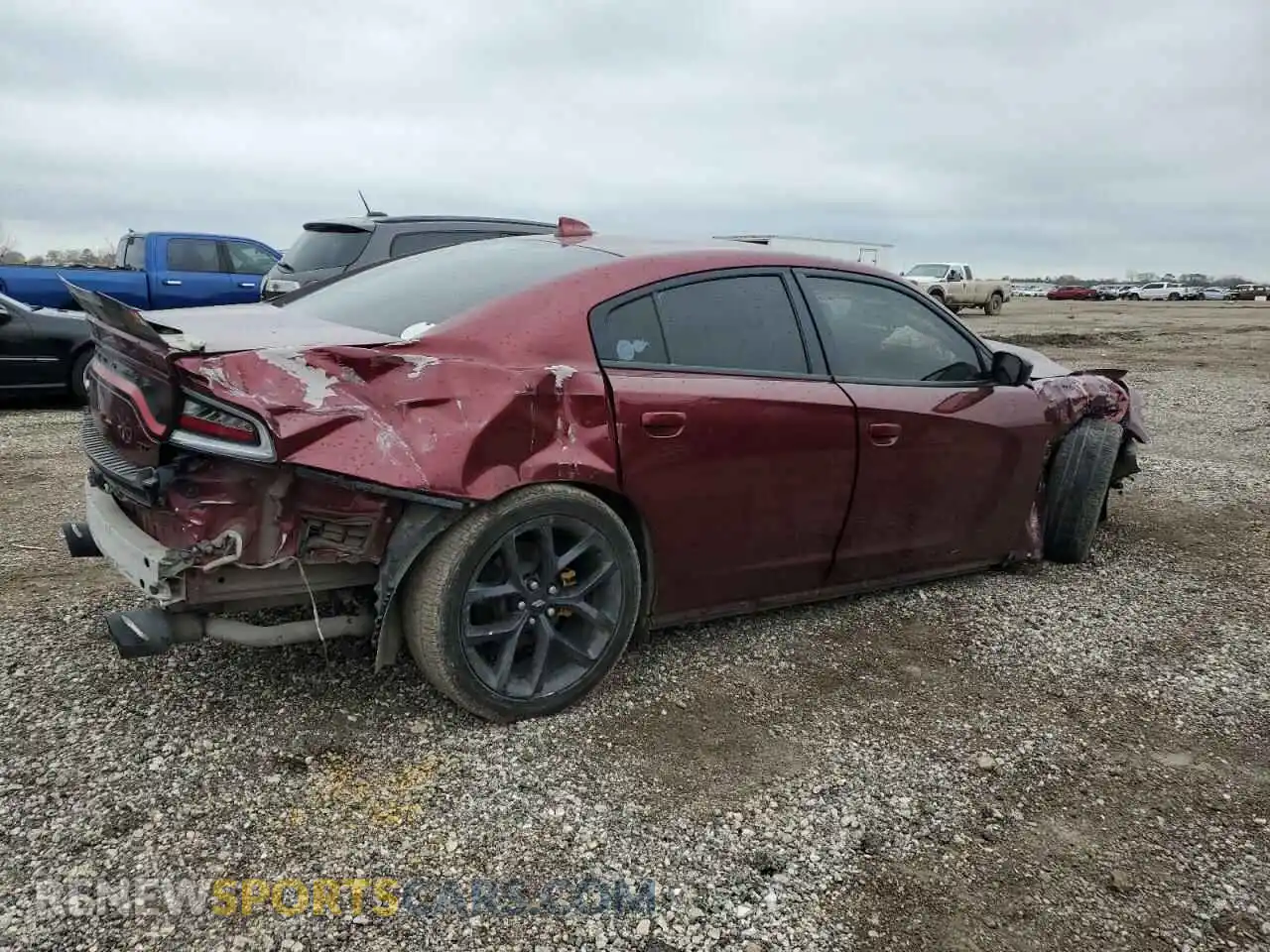 3 Photograph of a damaged car 2C3CDXHG6LH136505 DODGE CHARGER 2020