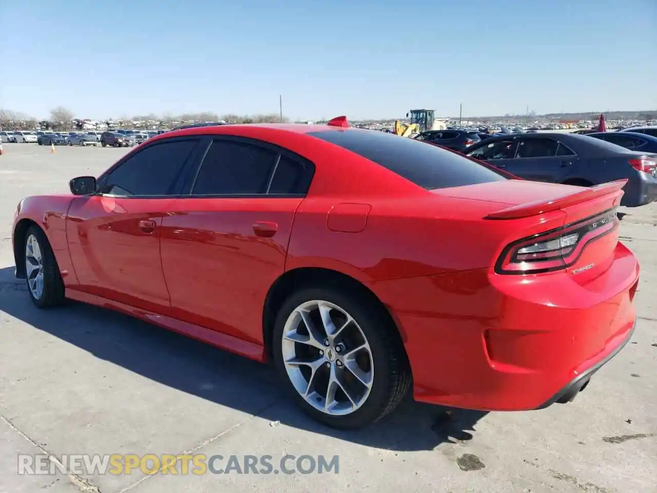 2 Photograph of a damaged car 2C3CDXHG8LH186483 DODGE CHARGER 2020