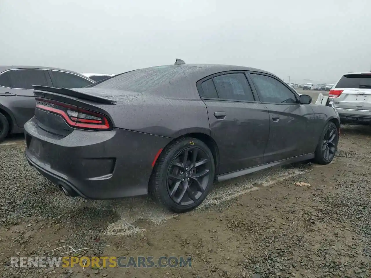 3 fotografías del automóvil dañado 2C3CDXHG9LH188470 DODGE CHARGER 2020