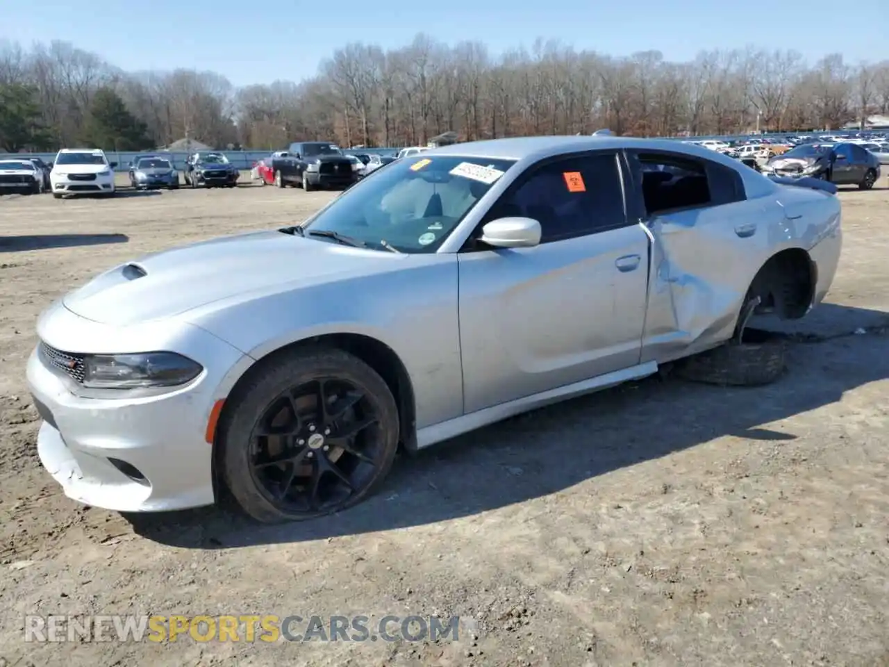 1 Photograph of a damaged car 2C3CDXHG9LH192759 DODGE CHARGER 2020