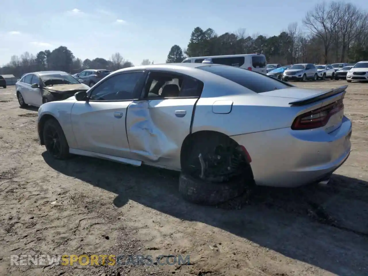 2 Photograph of a damaged car 2C3CDXHG9LH192759 DODGE CHARGER 2020