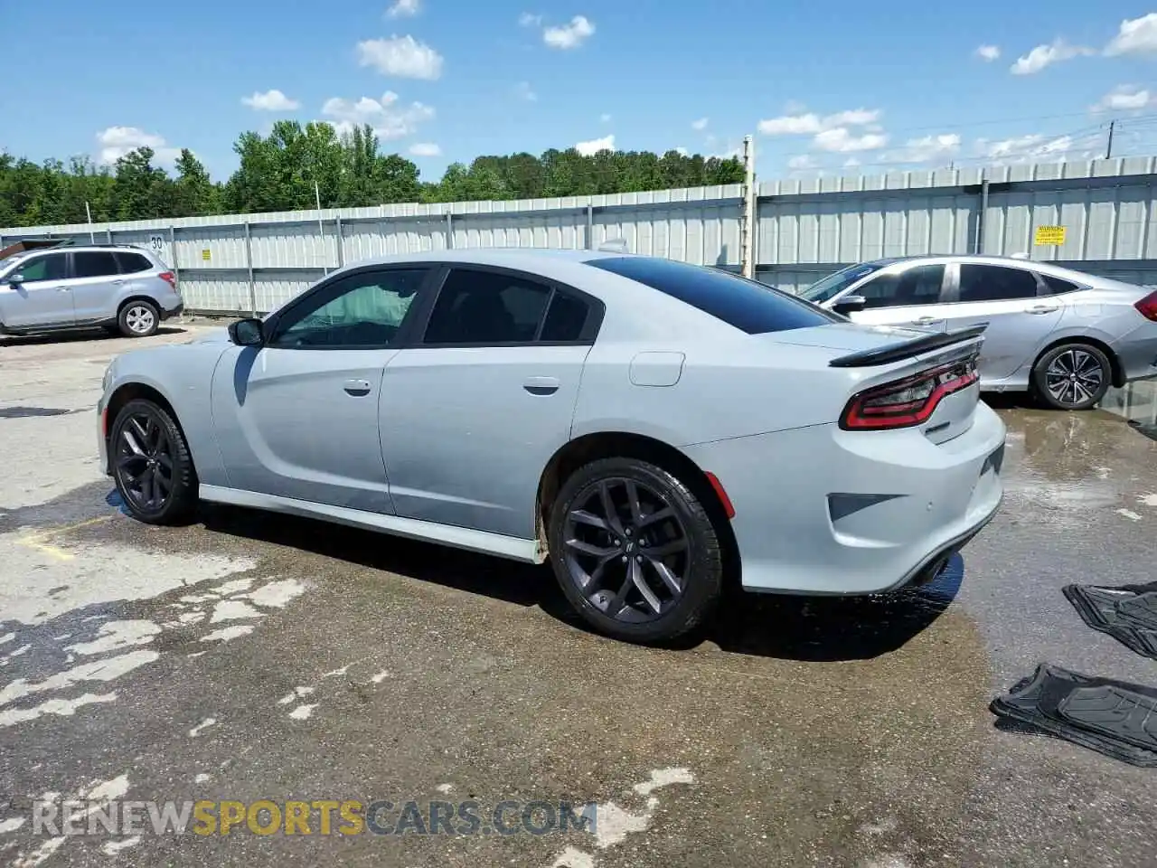 2 Photograph of a damaged car 2C3CDXHG9LH200150 DODGE CHARGER 2020