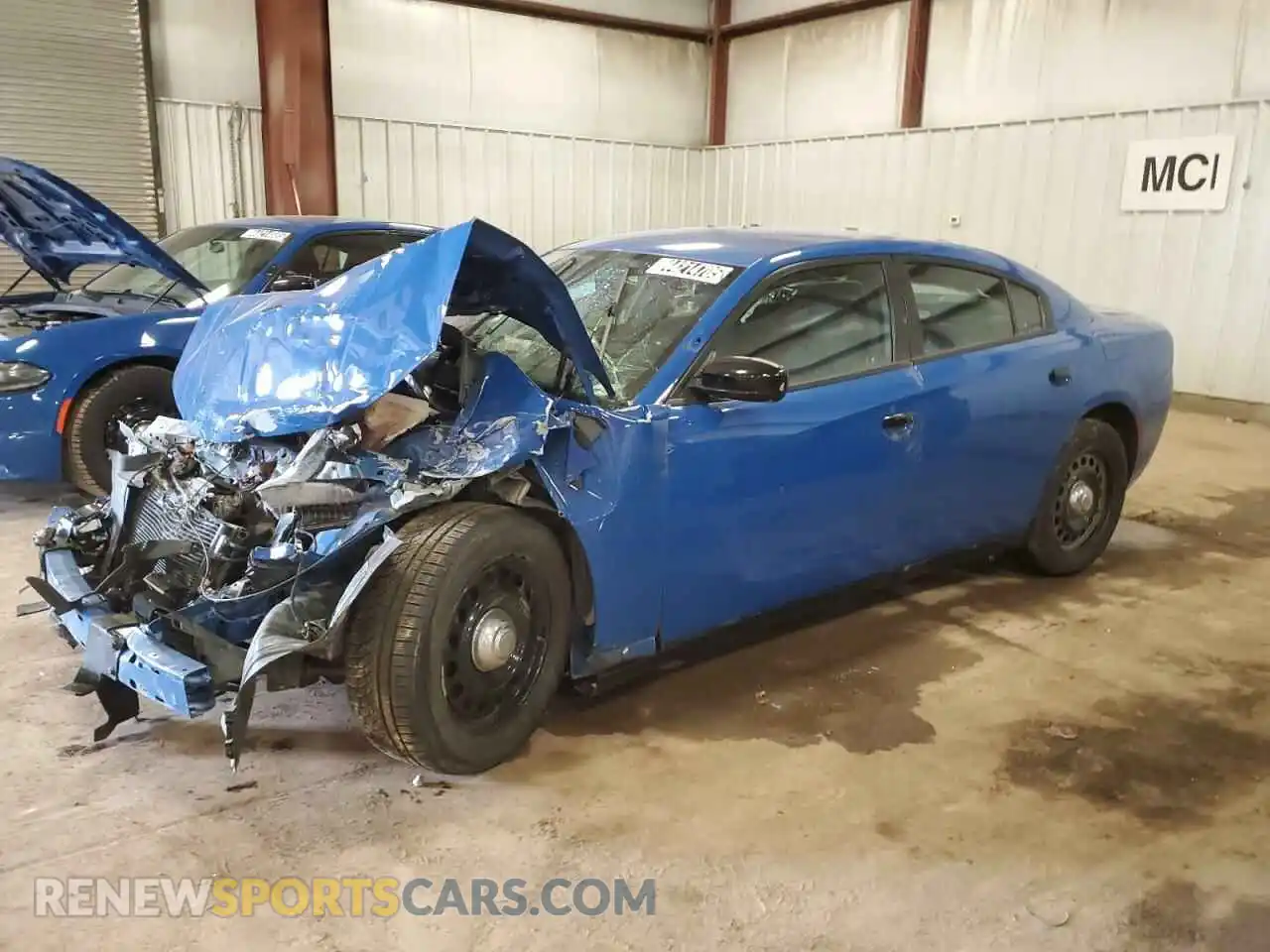 1 Photograph of a damaged car 2C3CDXKT1LH186797 DODGE CHARGER 2020